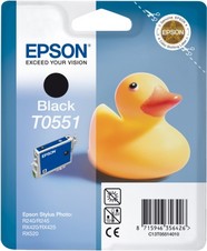 EPSON cartridge T0551 black (kačenka)